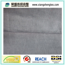 Tissu en fibre de coton pure et teintée de fil de bonne qualité (21S * 21s)